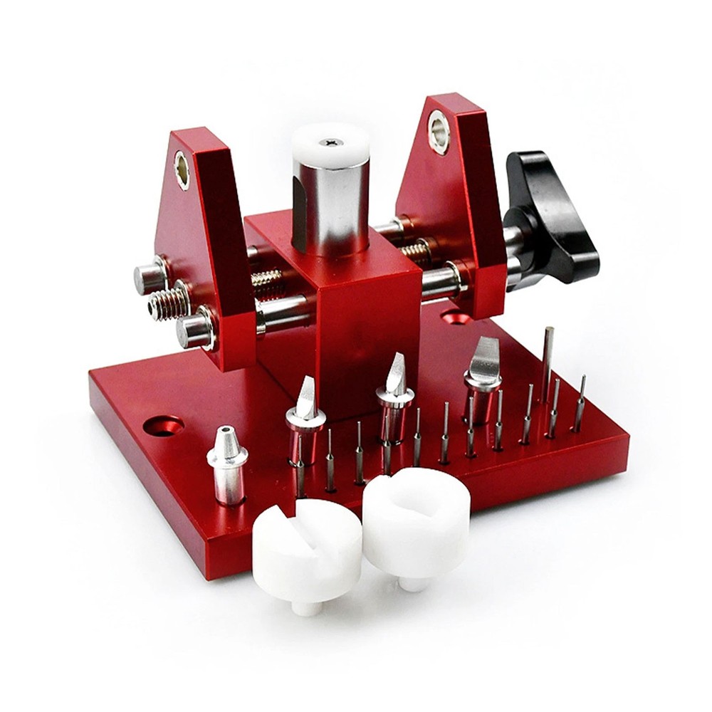 Adjustable Watchmaker Tool Watch Back Case Opener Strap Link Pins Bezels Remove