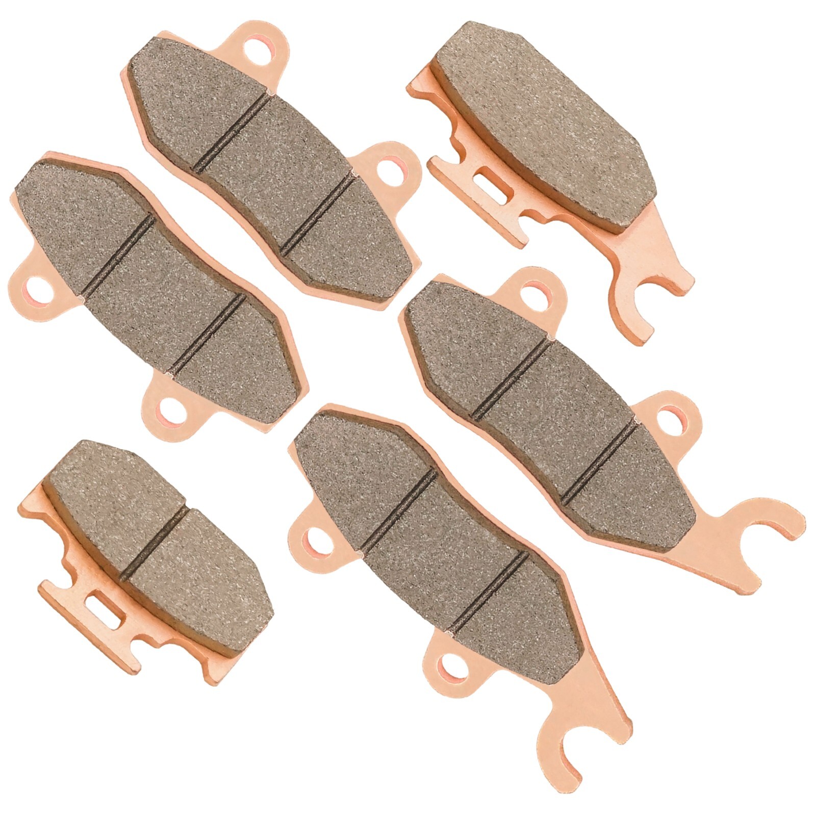 Brake Pads for Yamaha Raptor 700 YFM700 Front Rear Brakes 2006-2012