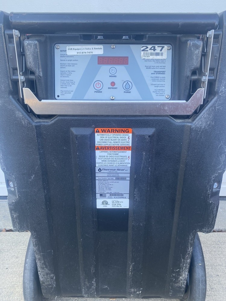 Used Phoenix R200 Dehumidifier
