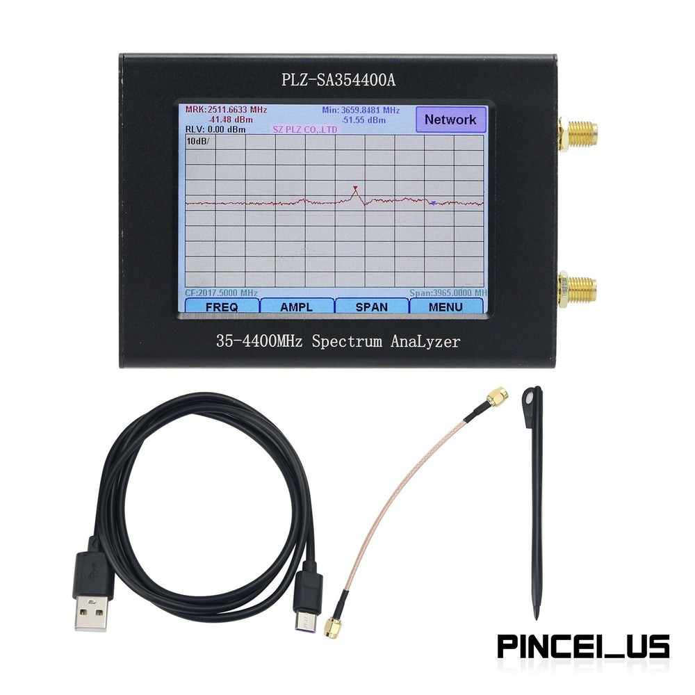 PLZ-SA354400A 35-4400MHz Spectrum Analyzer with Tracking Source Network Analyzer
