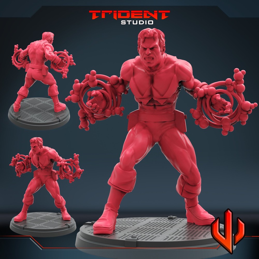 Classic Wonder - 40mm Miniature | Crisis Protocol Proxy | Trident