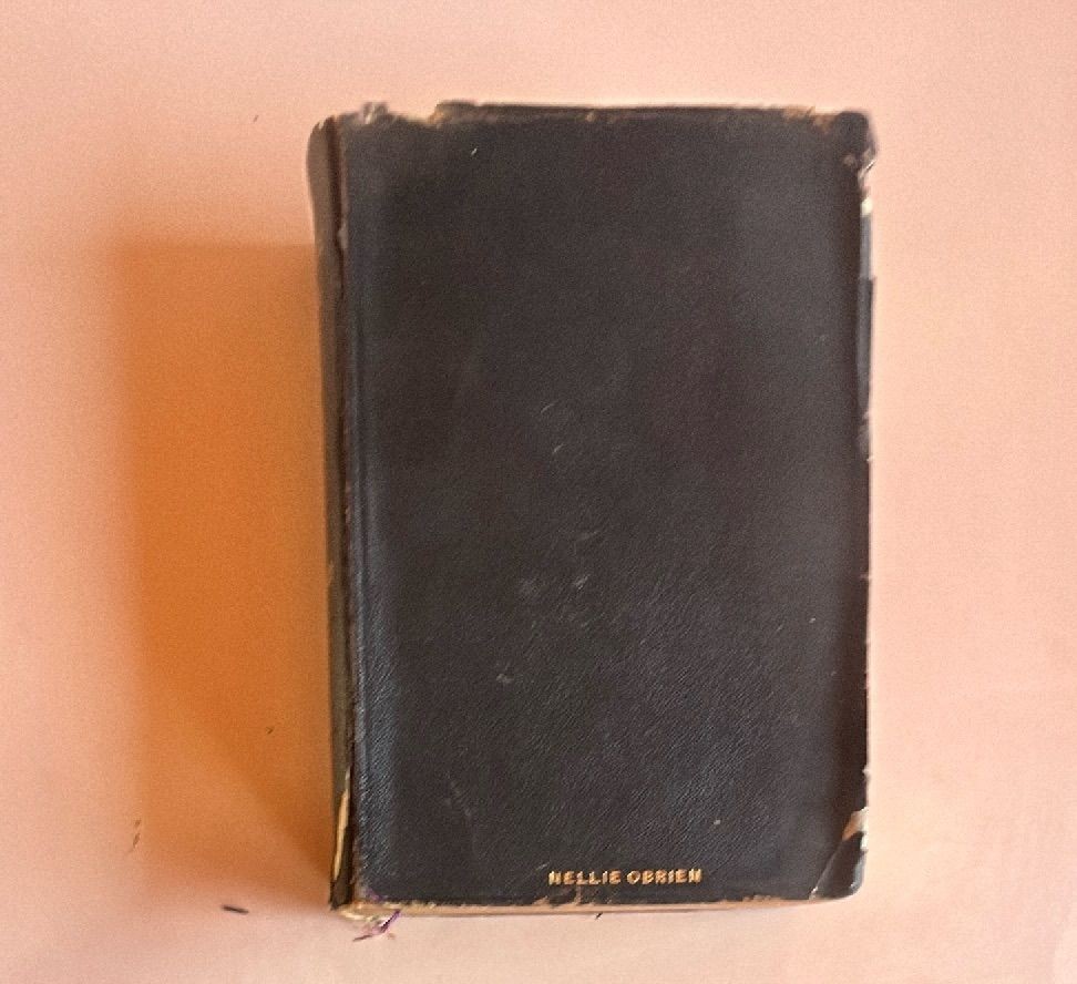 1902 Reference Passage Bible New Testament Alpha Publishing Black Leather