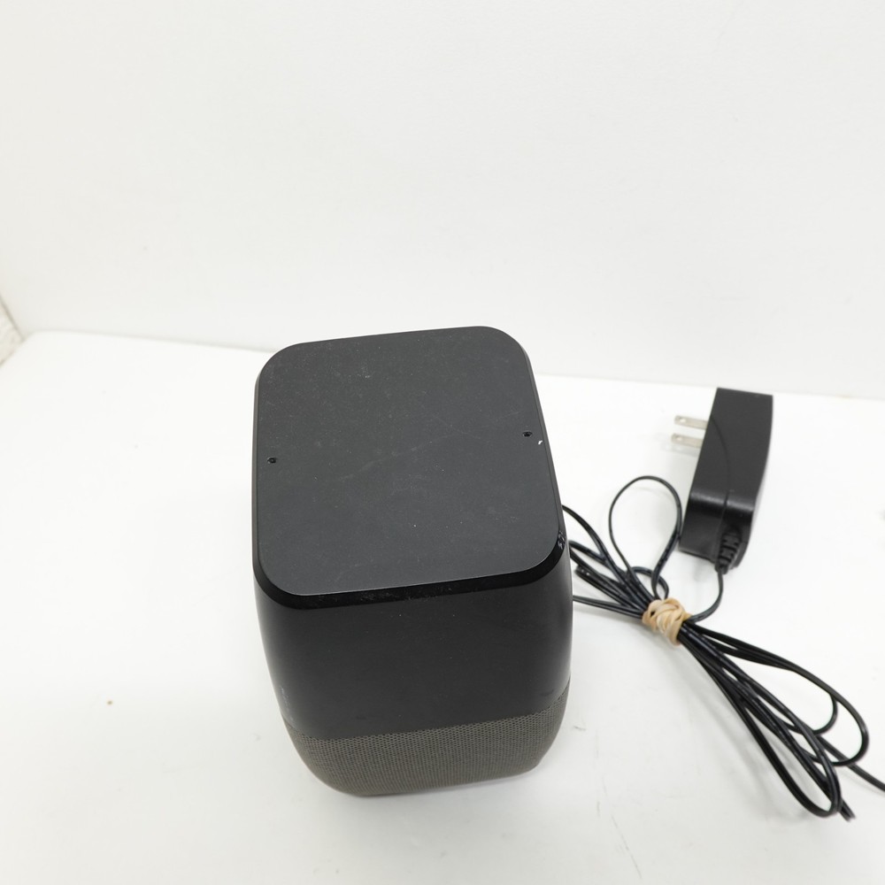 Insignia Voice Smart Bluetooth Speaker NS-CSPGASP Google Assistant Black Tested