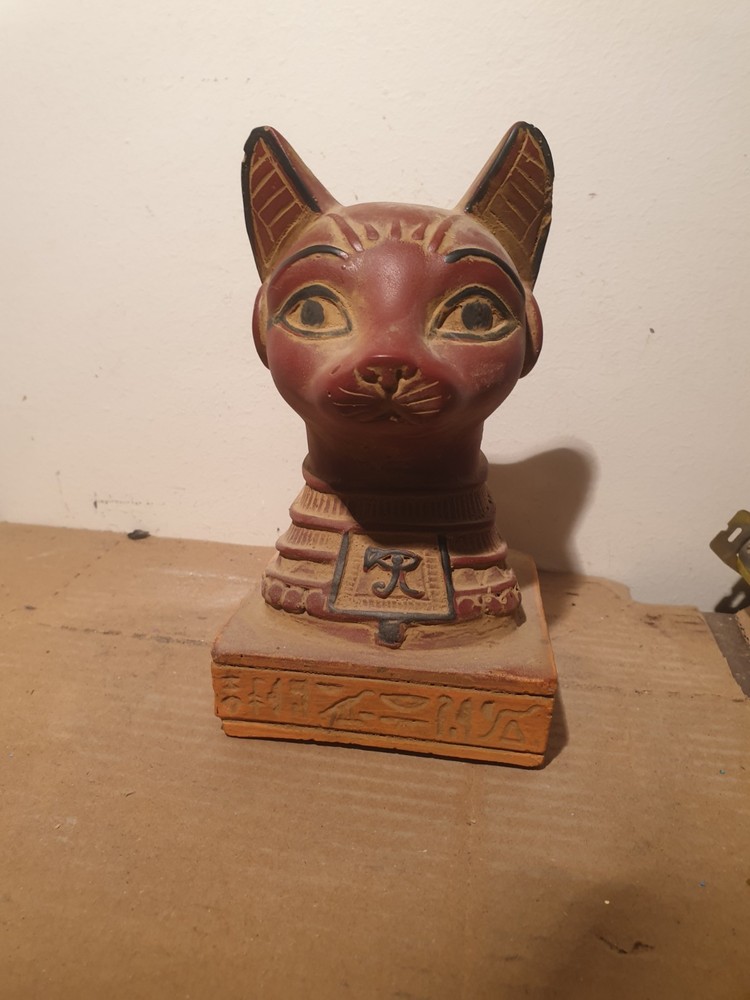 EXTREMELY ACTIVE Haunted Ancient Stone Cat Statue Paranormal Miracles & Protecti