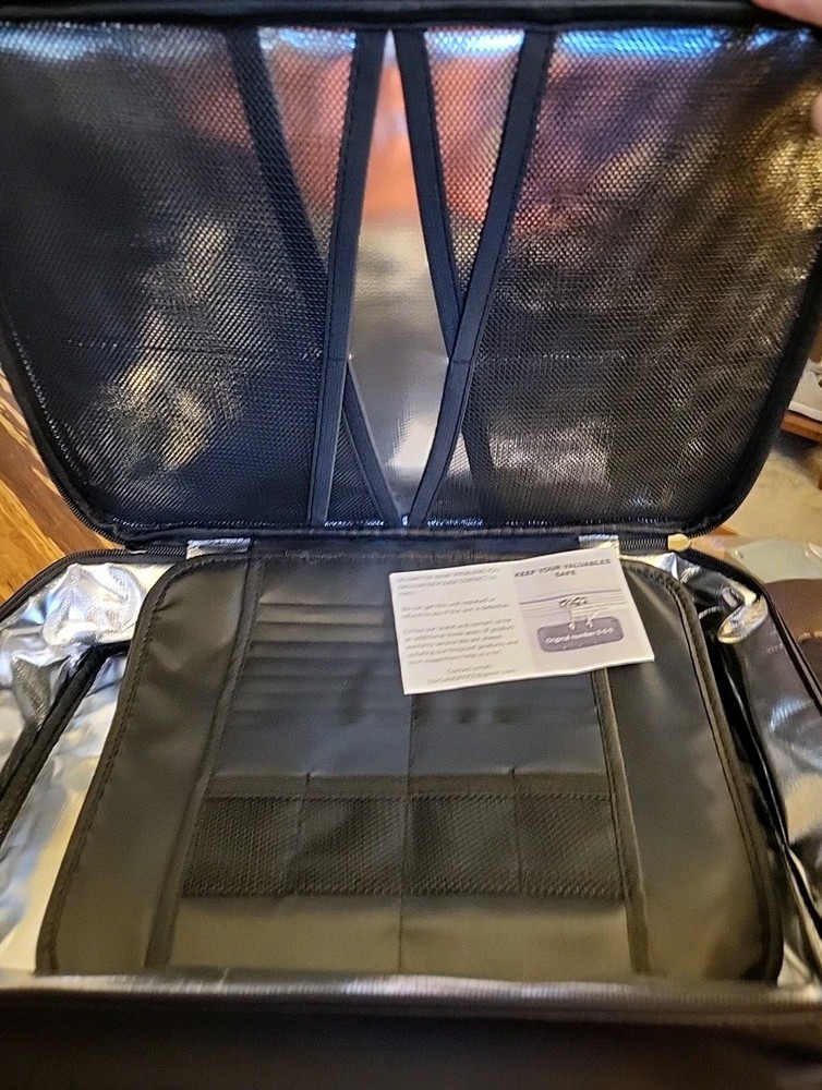 Fireproof Document Bag Fireproof & Waterproof Document Bag with Lock