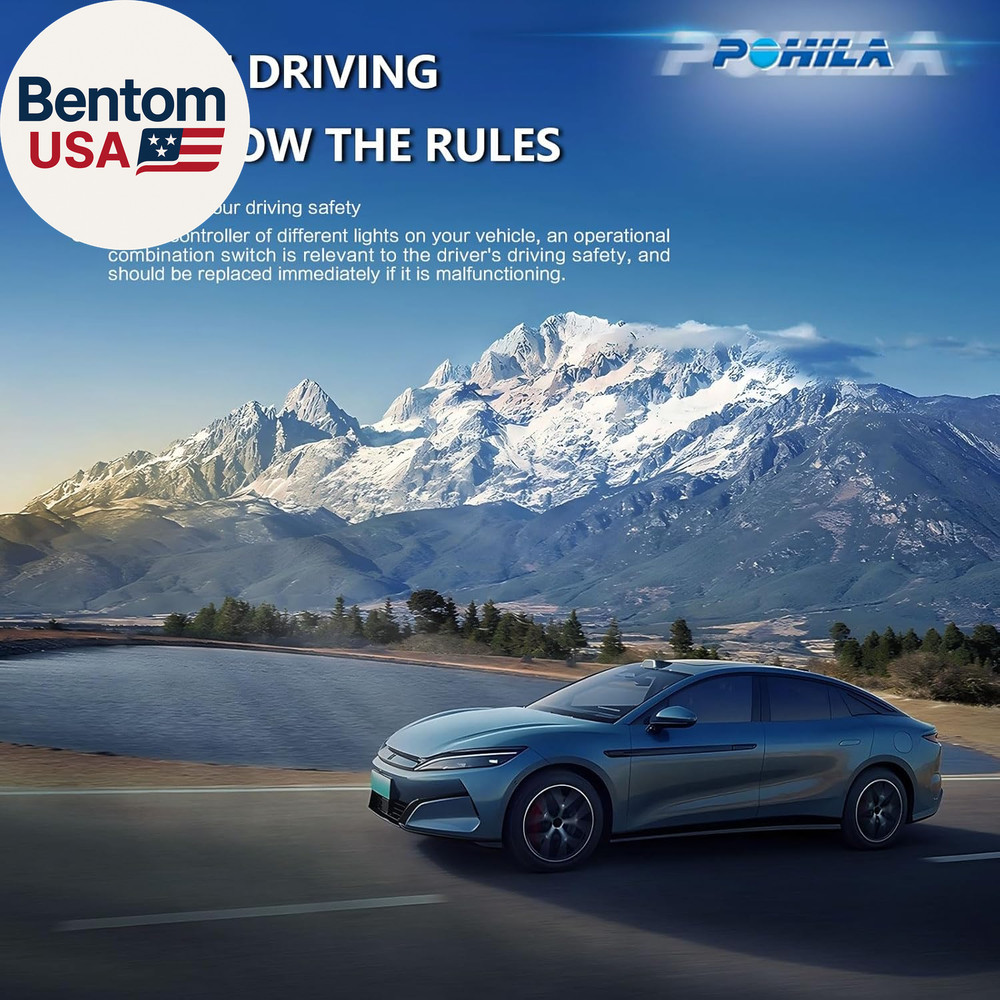 Windshield Wiper Switch Multifunction Turn Signal Control Compatible with Ford 2