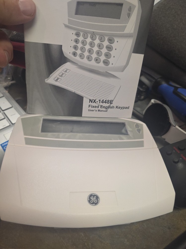 Interlogix GE Security CADDX NetworX NX-1448E 48 Zone Fixed LCD Keypad