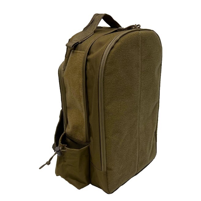 Tan The Patch Backpack with Hook And Loop all over for Displaying Moral Patches