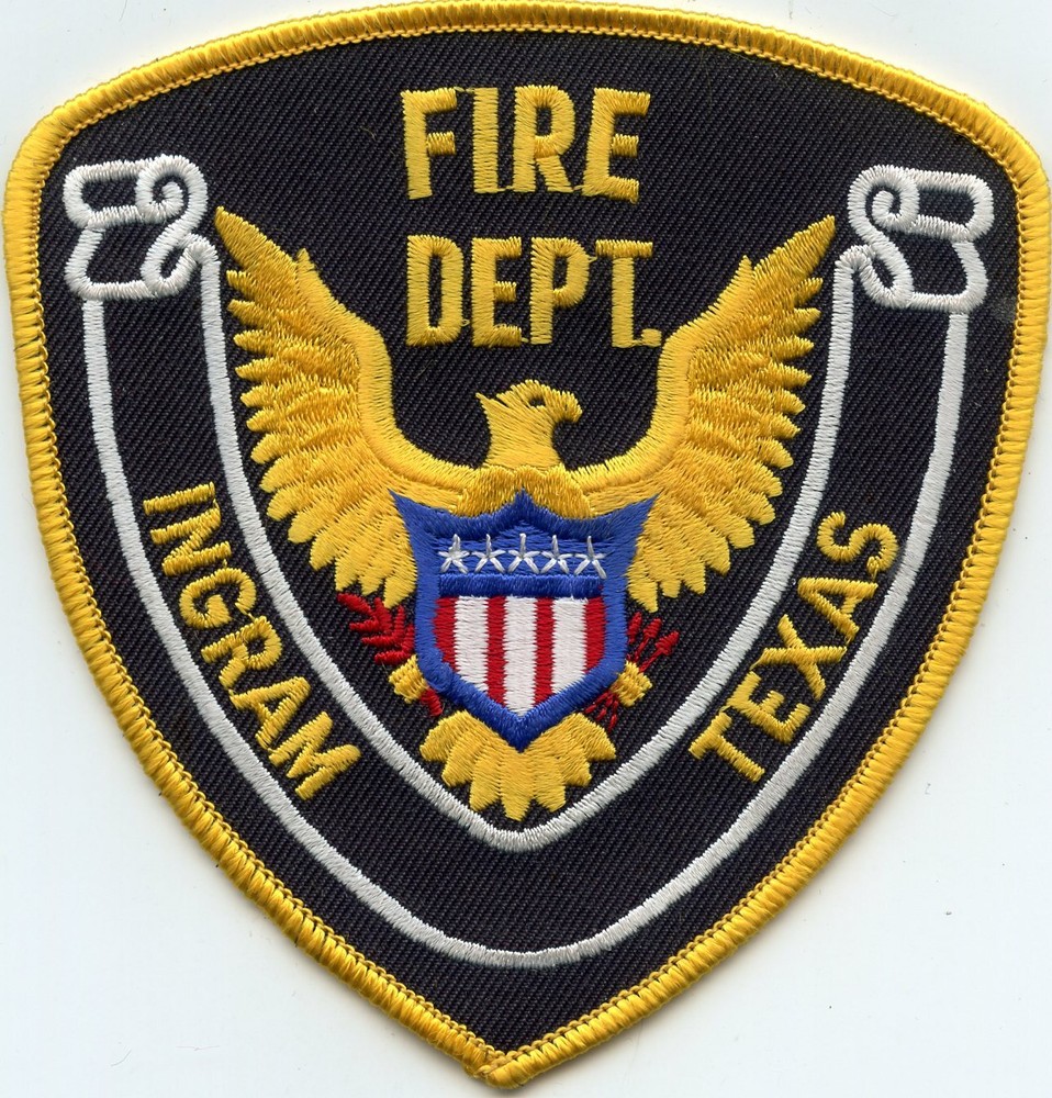INGRAM TEXAS TX FIRE PATCH