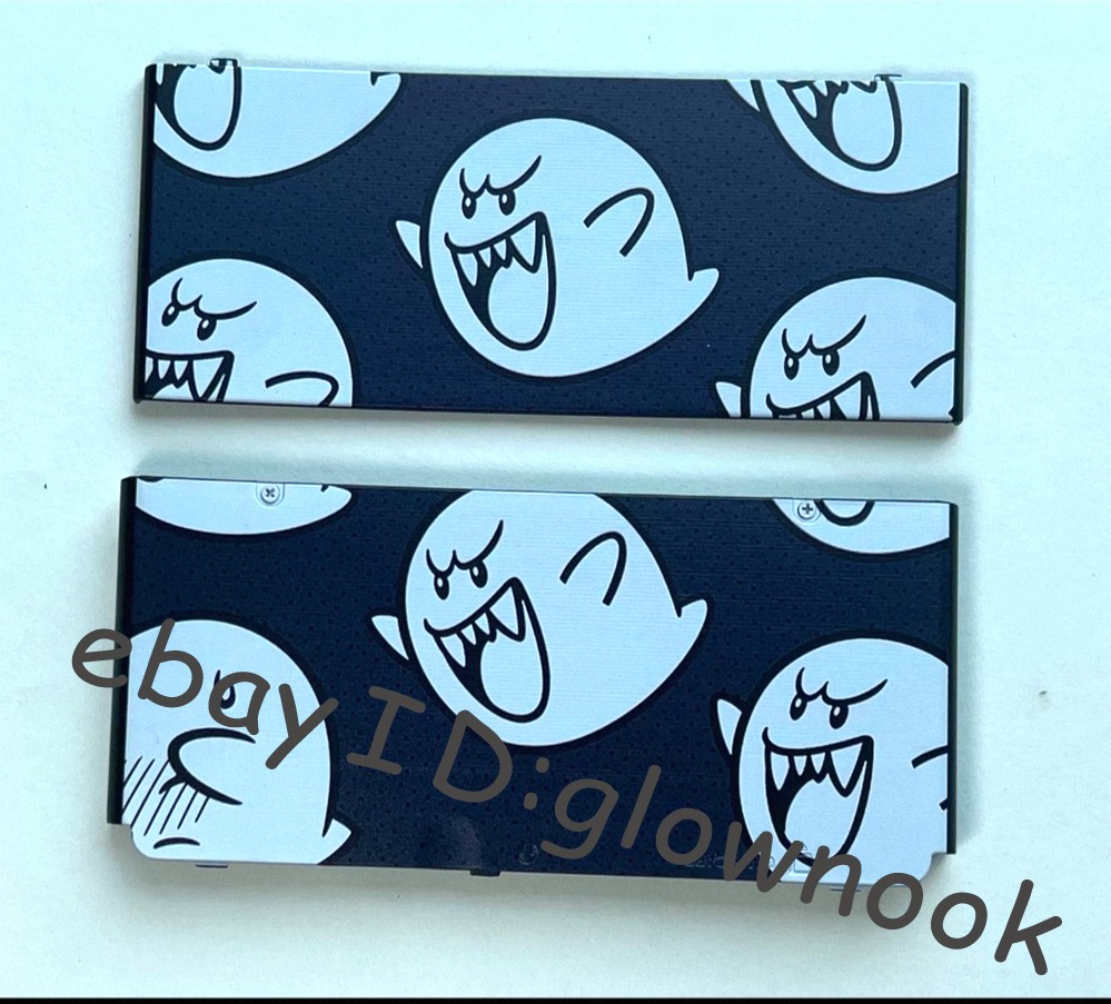 Super Mario Boo Ghost Pattern Design Nintendo series console parts cover shell