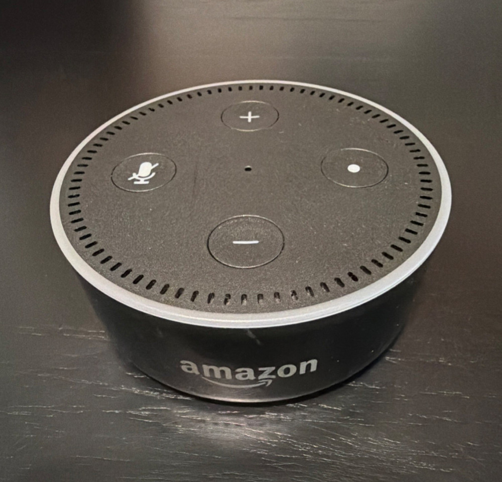 Amazon Echo Dot (2nd Generation) Smart Speaker Black Alexa Wi-Fi Bluetooth