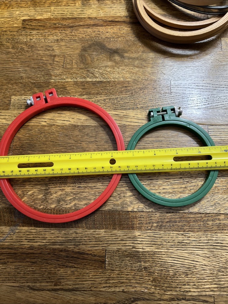 Cross Stitch Hoops