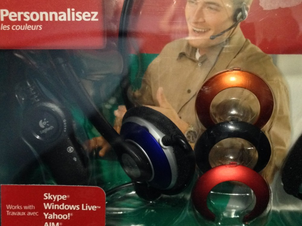 Logitech ClearChat Style Premium Behind the Head PC Headset