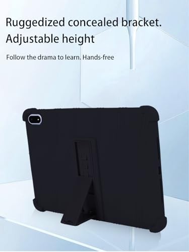 for OnePlus Pad 3 Android 15 Tablet,13.2 inch Tablets Case,Soft Silicone Black