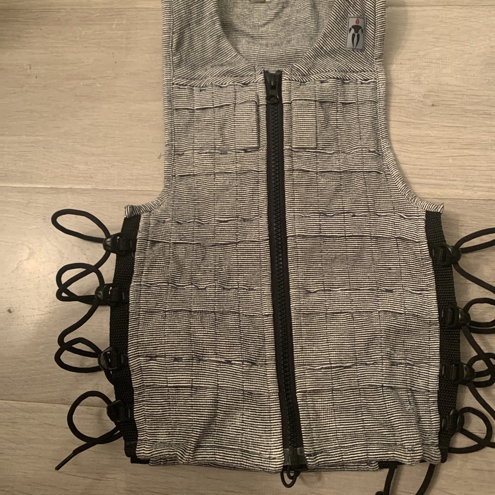 Hyperwear Hyper Vest PRO Weighted UNISEX Small Black & Silver