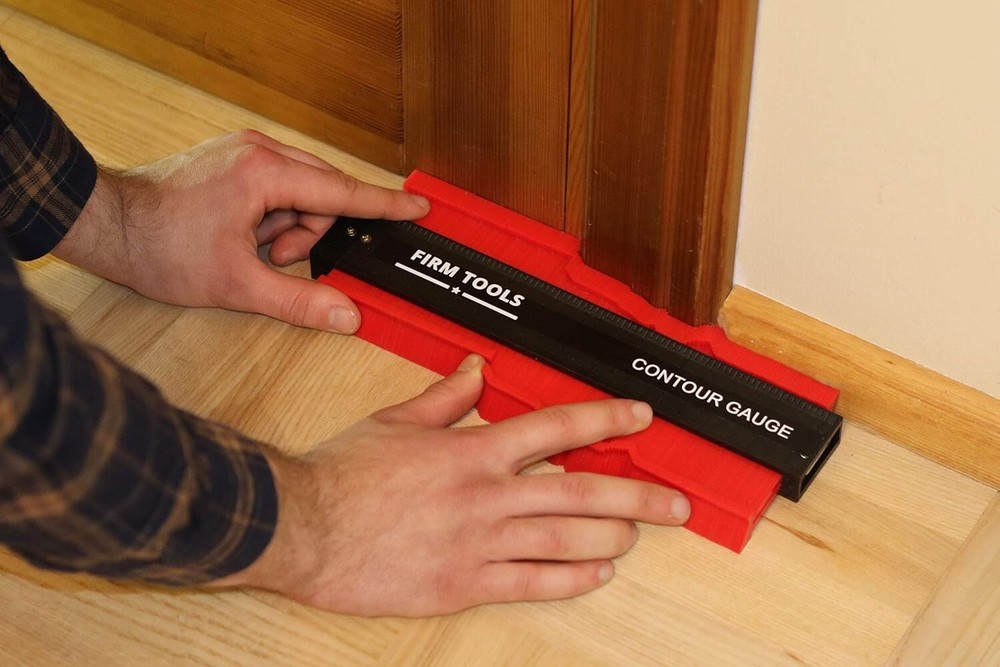 10" Profile Contour Gauge Line Copier Ruler for Construction Precision Measuring
