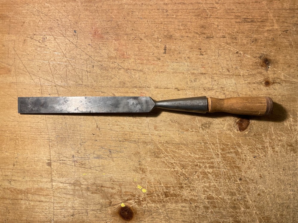 Vintage Union Hardware Co. 1" Wood Chisel