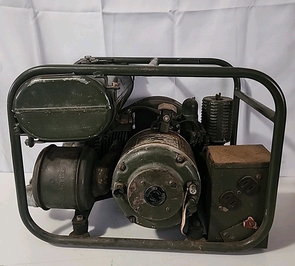 WWII Generator Untested/ Cover