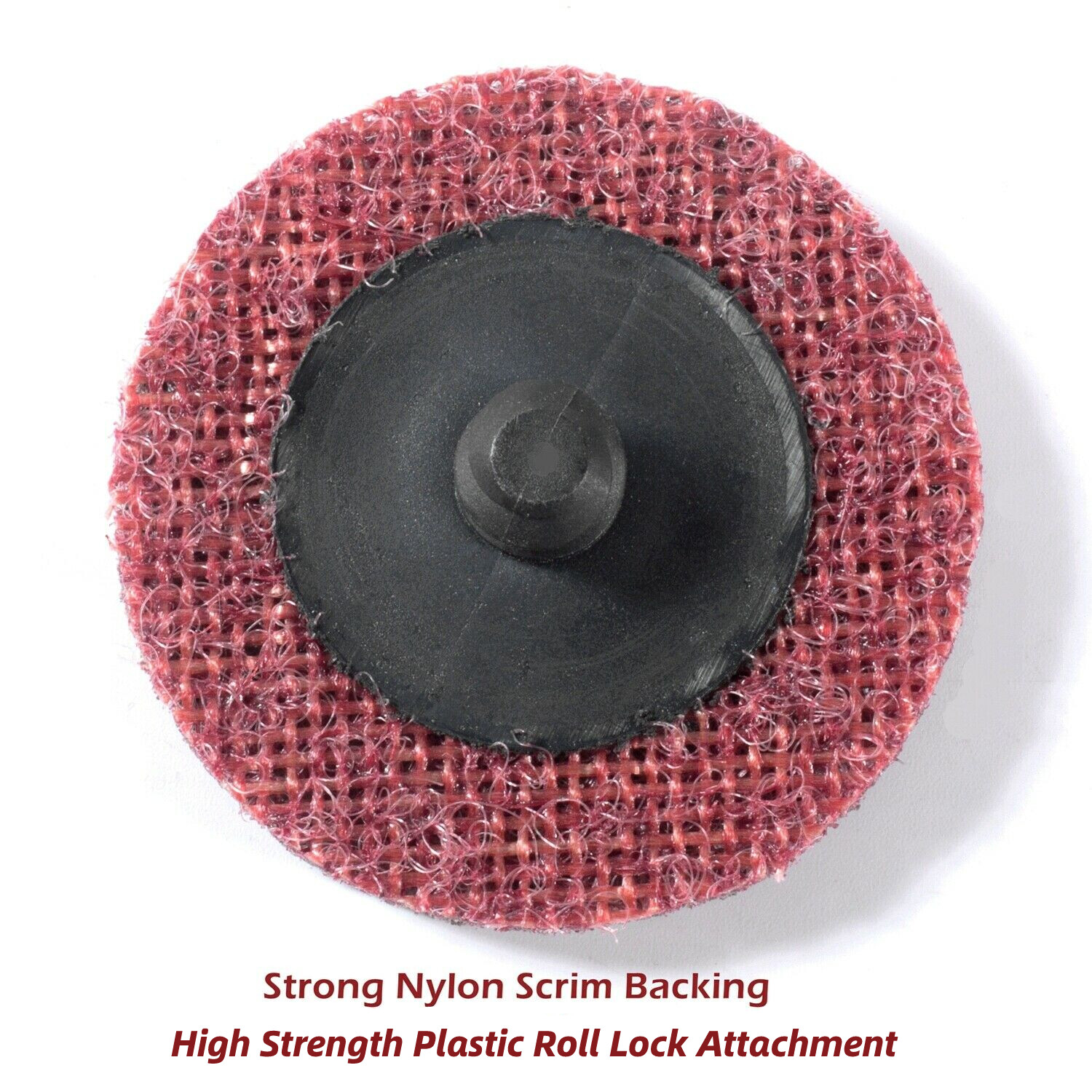 46PCS 2" Roll Lock Sanding Discs Set W/ 1/4 Holder Die Grinder Quick Change Disc