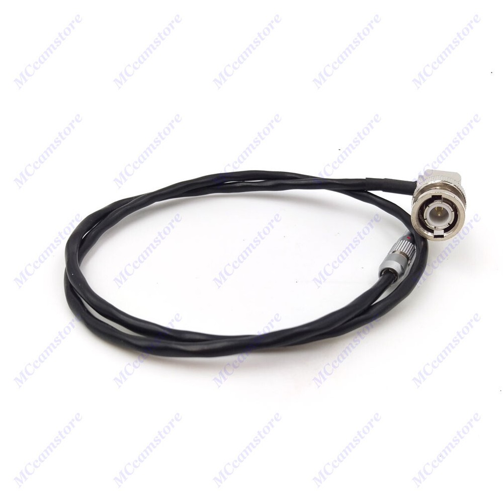 Right Angle BNC to 00b 4 Pin Timecode Cable for Red Epic Scarlet Camera