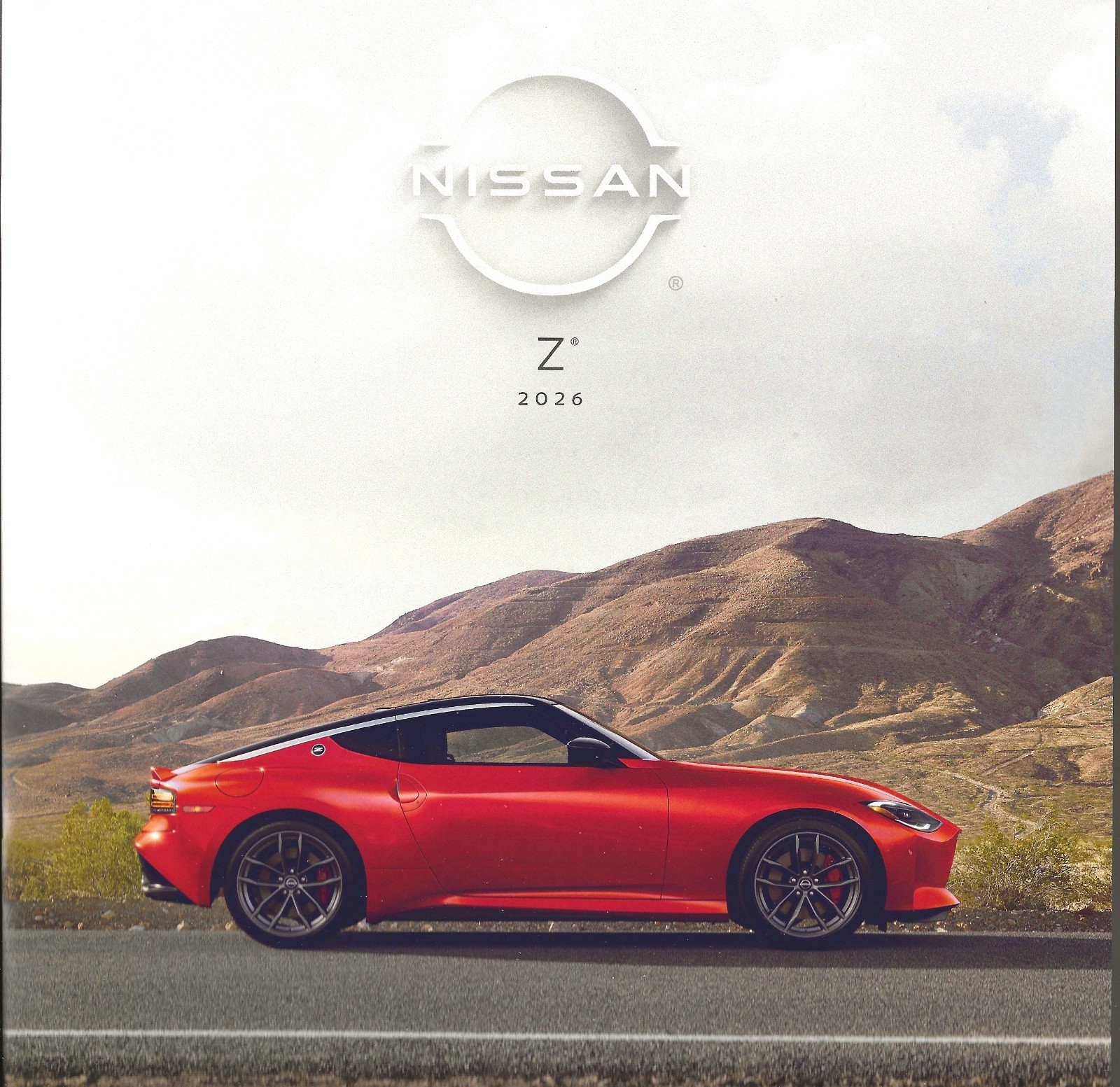 2026 and 2025 Nissan Z Sport/Perf/NISMO 18 Page Brochures
