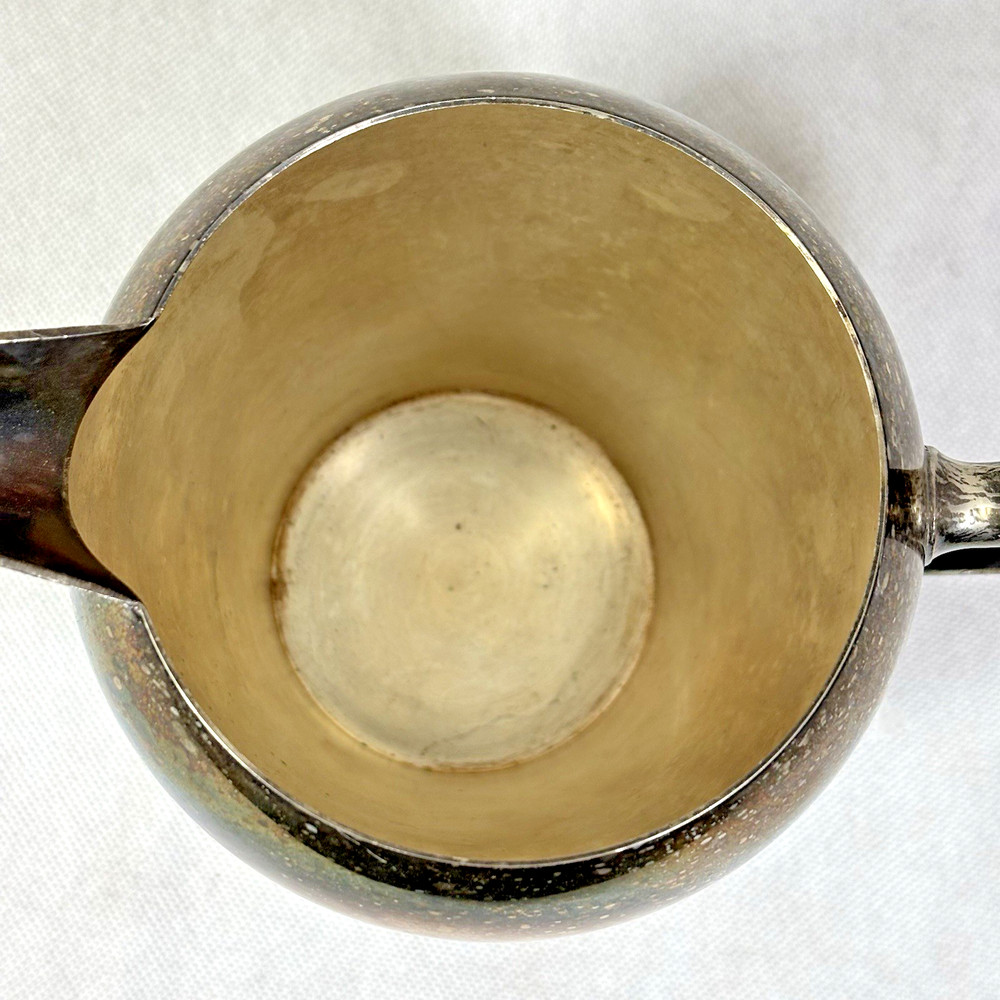 Vintage Academy Silver On Copper Pitcher #105