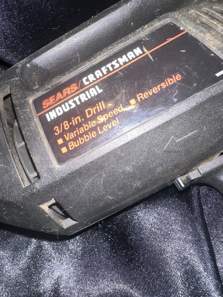 Sears Craftsman Industrial 3/8-in Corded Drill Variable Speed Reversible