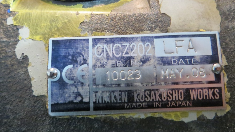 REBUILT Nikken CNC-202, 4th axis, CNC rotary table