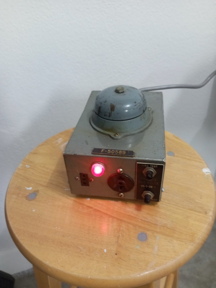 Vintage Industrial testing equipment works!