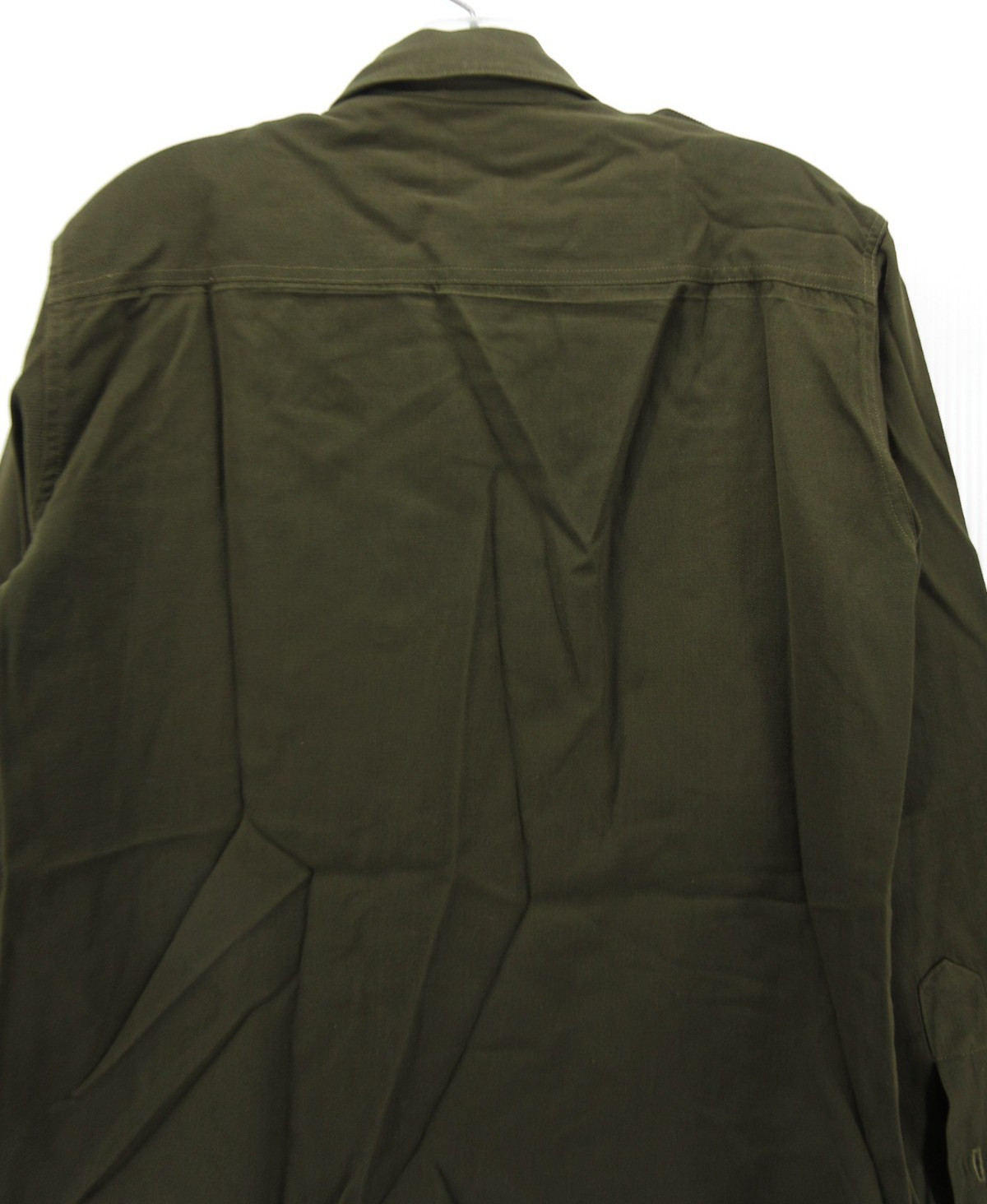 VTG WWII US Army Shirt Small Green Air Force USAAF Uniform Military Wool 1940s *