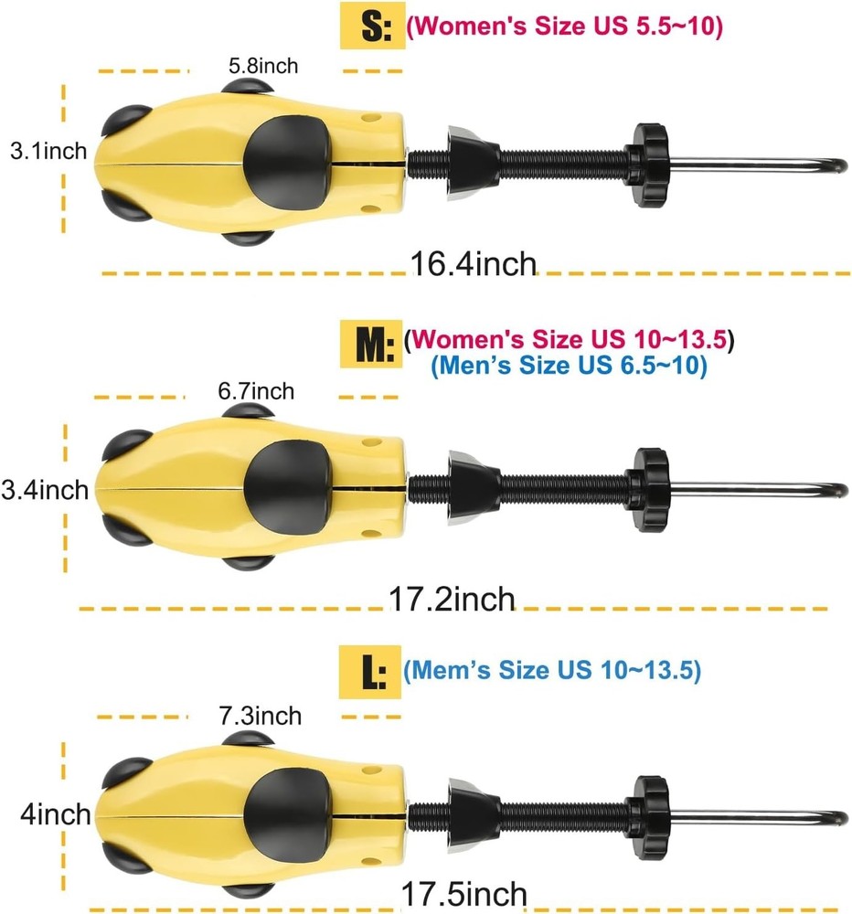 Ultimate Shoe Expander Set - Adjustable for Optimal Comfort & Fit | Gift Ready