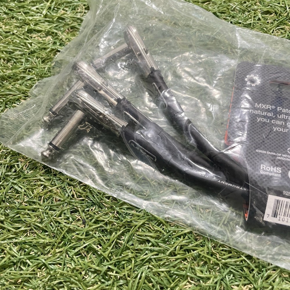 MXR Patch Cable 3-Pack 6 in 6 in. Black New