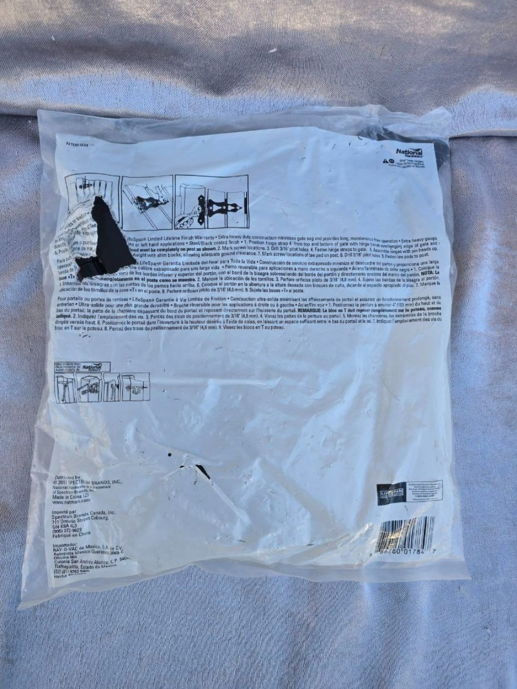 National Hardware T-Hinges N109-034 / SPB859