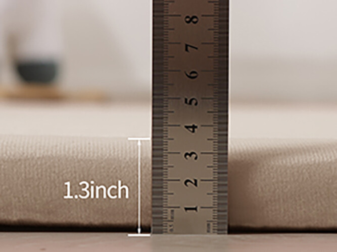 Memory Foam Baby Play Mat Thick Large Gym Crawling Mat Non Slip Breathable