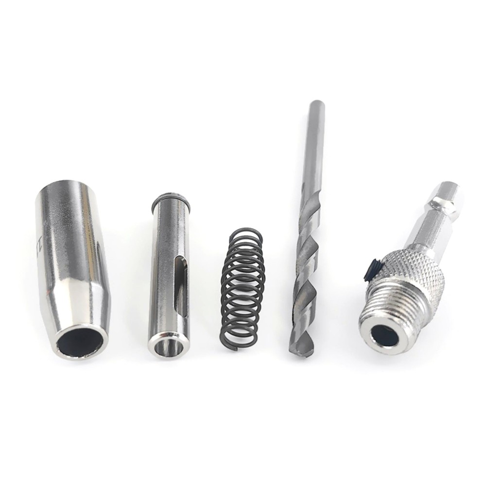 7pcs New Worry-Free Drilling Self Centering Hinge Hardware Drill Bit Set