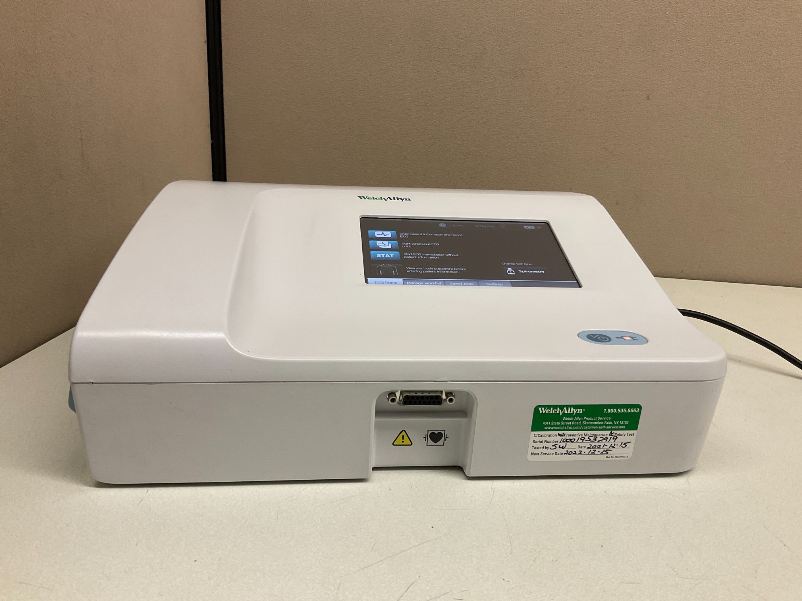 Welch Allyn CP150 Electrocardiograph 901049