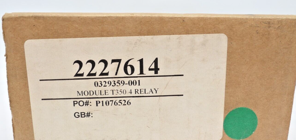 Veeder-Root Four Relay Output Interface Module 329359-001 For TLS-350 NOS