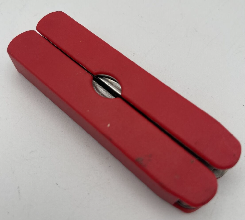 Mighty Maxx Pliers Multi Function Pocket Knife Tool -Red-