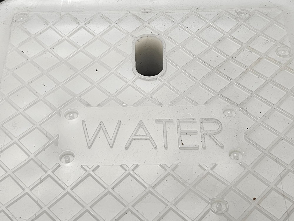 Rectangular Water Meter Box Lid Only 20.5" x 10.5" White, Polymer