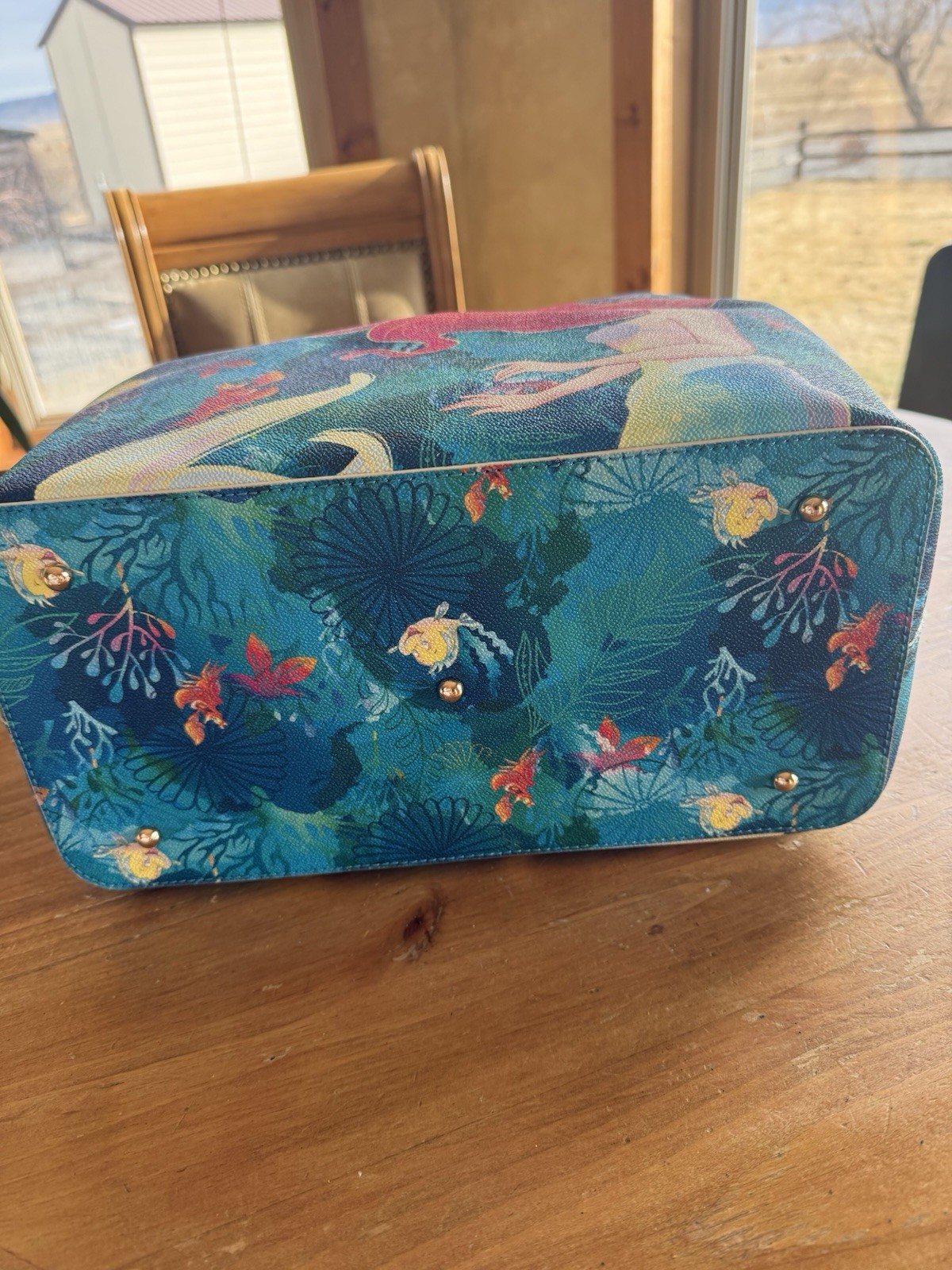 Disney Dooney & Bourke Little Mermaid Ariel Purse Tote Bag