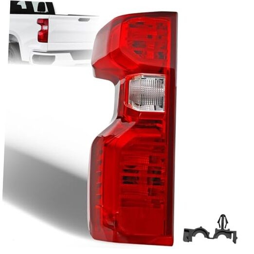 Tail light Halogen Compatible with Chevy 2019-2025 Halogen -Driver Side
