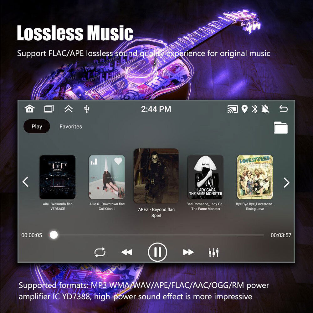 7'' Multimedia Player GPS Sat Nav Carplay Android 11 FM For VW Golf 5 6 Passat Polo