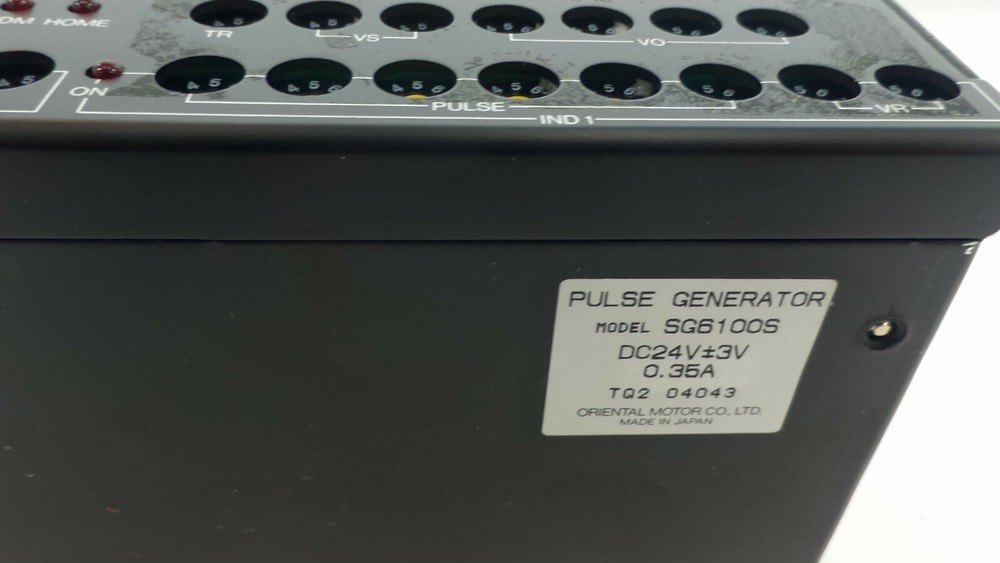 ORIENTAL MOTOR SUPER VEXTA PULSE GENERATOR SG6100S