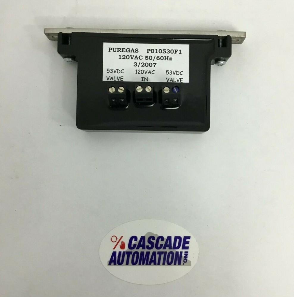 PUREGAS SOLID STATE TIMER P010530F1 120 VAC 50/60HZ