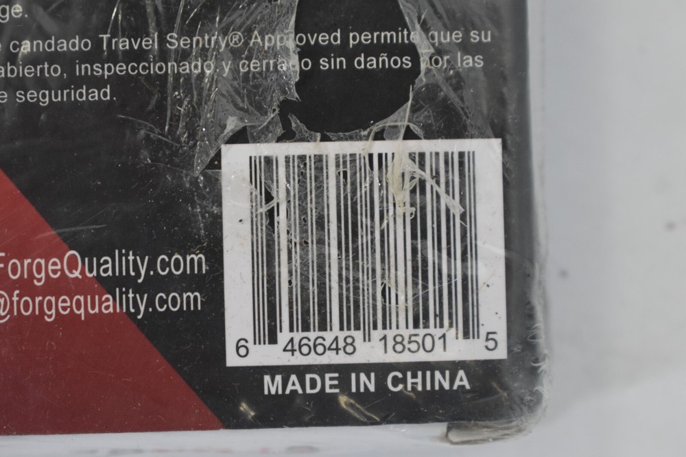 Forge TSA Accepted Luggage Locks Resettable Combination Travel Sentry 2 Pack