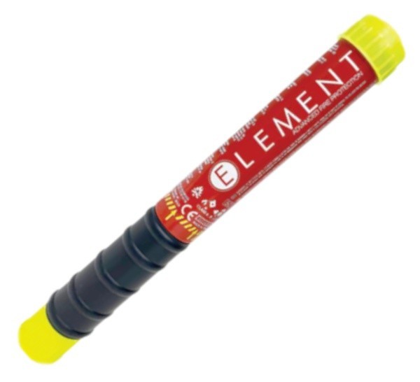 Element E50 Fire Extinguisher Non-Toxic 50 Second Discharge Italy
