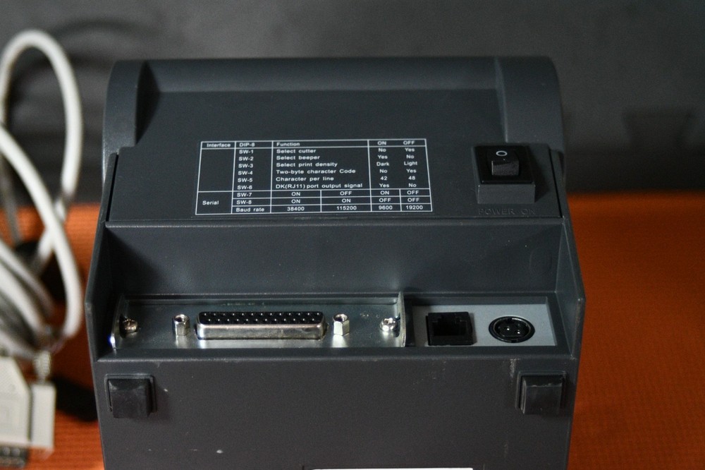 OmniPrint OM9300 Thermal Receipt Printer W/ Parallel Port