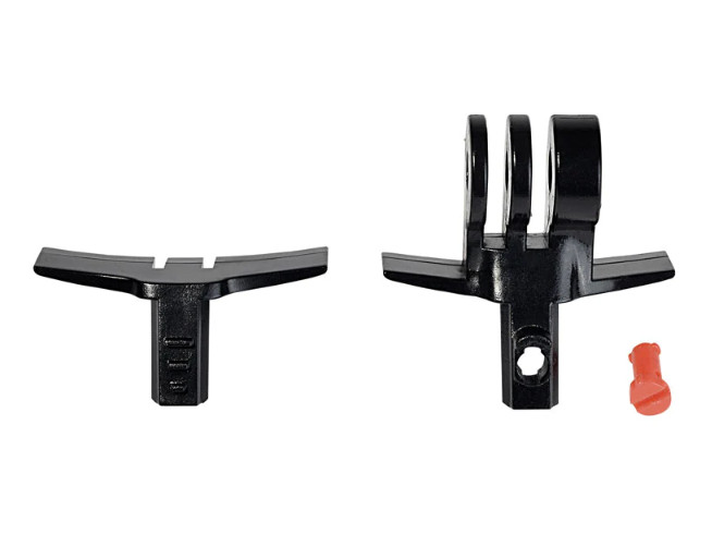 H. DESSAULT ELEMENT MASK WITH CAMERA MOUNT (FIRE CAMO - RED)