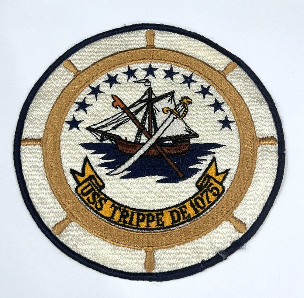 USS TRIPPE DE-1075 Embroidered Patch