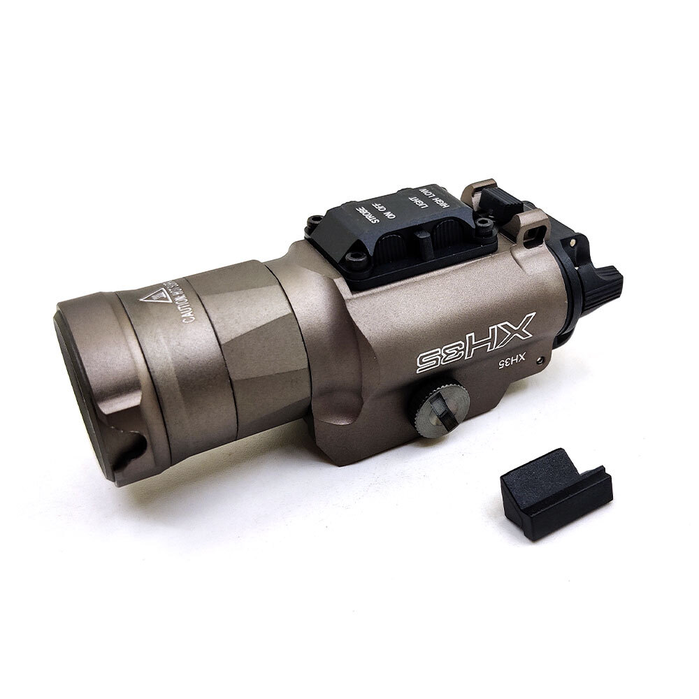 XH35 Weapon Light Flashlight Dual Output Strobe Stream Light White LED SOTAC